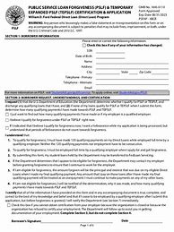 Image result for Blank Loan Forgiveness Form