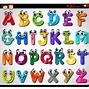 Image result for Cartoon Alphabet O Capital Letters