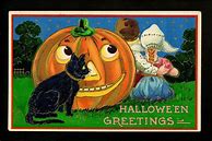 Image result for Old Halloween Postcards