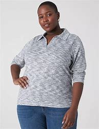 Image result for V-Neck Long Sleeve Polo