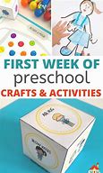 Image result for First Week of School Pre-K Activities