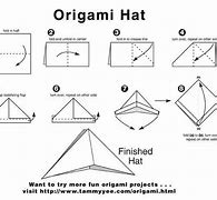 Image result for Oragami Paper Chef Hat