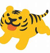 Image result for Tiger Emoji