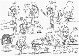 Image result for Loud House Zombie Fanfic