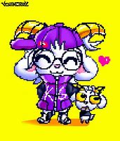 Image result for Goat Faun Pixel Art