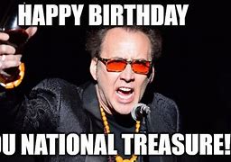 Image result for Nicholas Cage Happy Birthday Meme