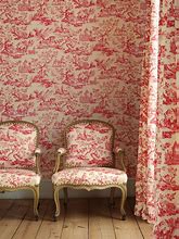 Image result for Red Toile Dishes