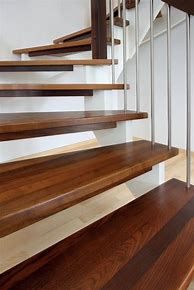 Image result for Solid Wood Stairs