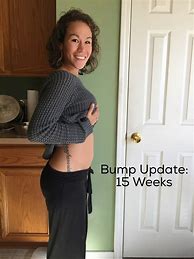 Image result for Bump at 15 Weeks