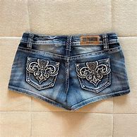 Image result for Jean Shorts Back