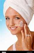 Image result for Woman Applying Face Cream