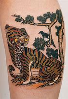 Image result for Korean Tiger Tattoo