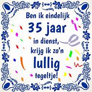 Image result for 35 Jaar Werk Jubileum