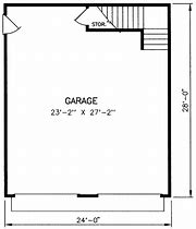 Image result for Basic 2 Car Garage Plans