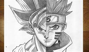 Image result for How to Draw Goku and Naruto