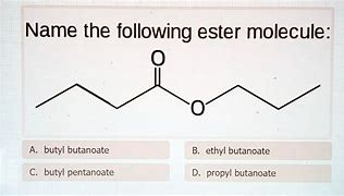 Image result for Butanoate