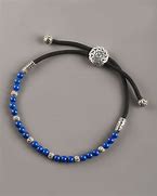 Image result for Lapis Bead Bracelet