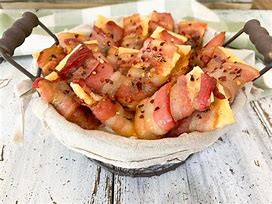 Image result for Bacon Wrapped Crackers