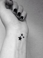 Image result for Small Star Tattoos On Wrist