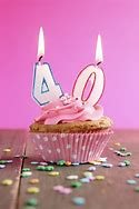 Image result for 40th Birthday Cupcake Picks