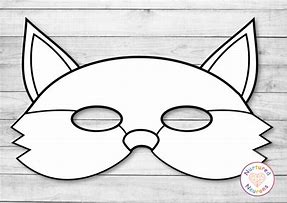 Image result for Printable Party Masks Fox