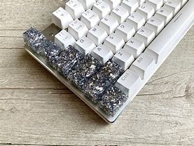 Image result for White and Silver Keycaps