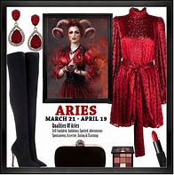 Image result for Aries Zodiac Sign Outfit