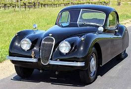 Image result for Black Jaguar XK120