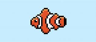 Image result for 16X16 Pixel Art Fish