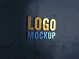 Image result for Glass Logo Mockup