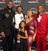 Image result for LeBron James with Kids