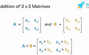 Image result for 2X3 Matrix Addition