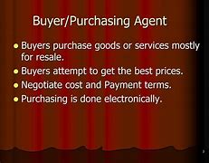 Image result for Buyer and Purchasing Agent