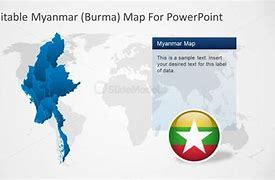 Image result for Myanmar Map for PowerPoint