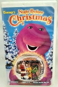 Image result for Barney Night Before Christmas VHS