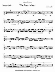 Image result for Trumpet Sheet Music