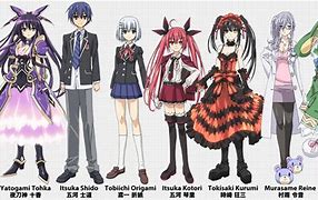 Image result for Date a Live Anime Characters Desktop