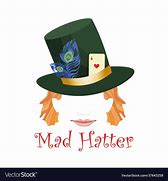 Image result for 2D Mad Hatter Hat