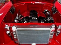 Image result for 56 Chevy Engine Compartment