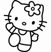 Image result for Hello Kitty LV Head Silhouette PNG