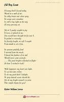 Image result for Fare Well Scout Poem by Lentchner