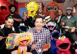 Image result for Sesame Street Jimmy Fallon