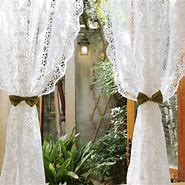 Image result for French Country Lace Curtains