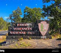 Image result for Hawaii Volcanoes National Park Sign