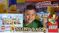 LEGO The SIMPSONS Minifigures! Blind Bag Opening PART 1