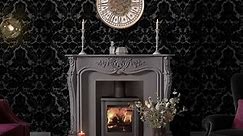 Gothic Damask Noir Wallpaper | Black Wallpaper | Graham & Brown