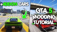 How To Add Vehicles In GTA 5 | Spawn Custom Cars ✅ - 2022 [ Quick & Simple Tutorial ]