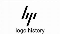 HP logo history