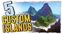 5 Custom Survival Island Maps [1.16.2 Downloads]