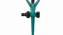 Cyrdddb Sprinkler Watering Impulse Grass Sprinkler Hose Spray System Rotating Water Garden Patio & Garden - Walmart.ca